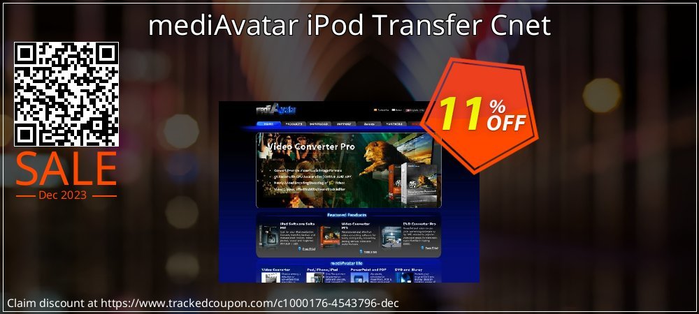 mediAvatar iPod Transfer Cnet coupon on World Party Day deals