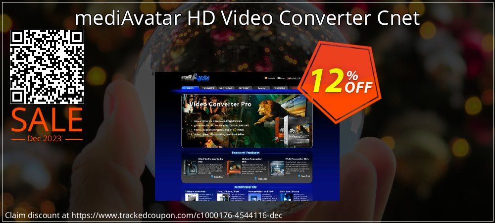 mediAvatar HD Video Converter Cnet coupon on World Party Day super sale