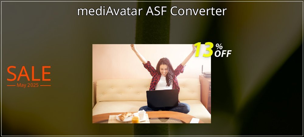 mediAvatar ASF Converter coupon on April Fools' Day sales