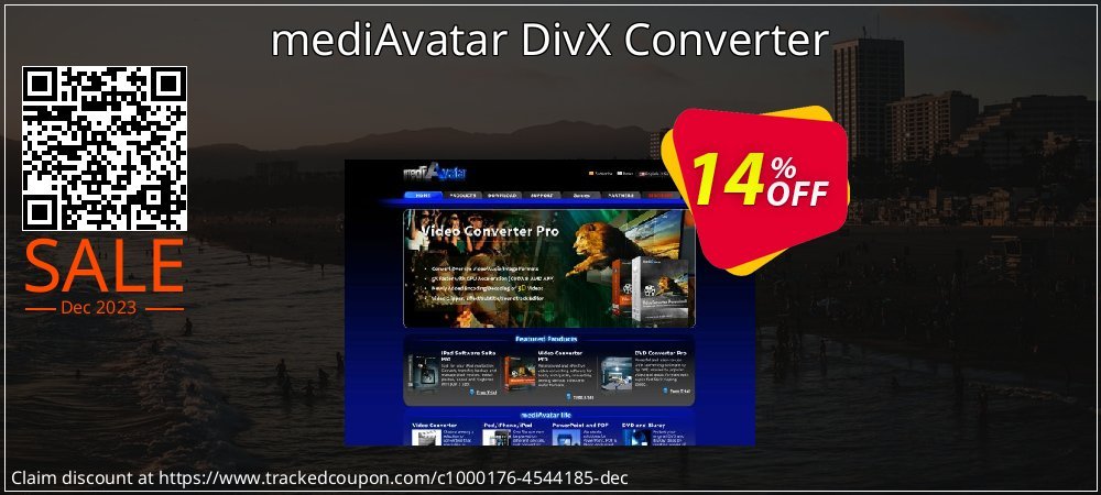 mediAvatar DivX Converter coupon on National Walking Day discount
