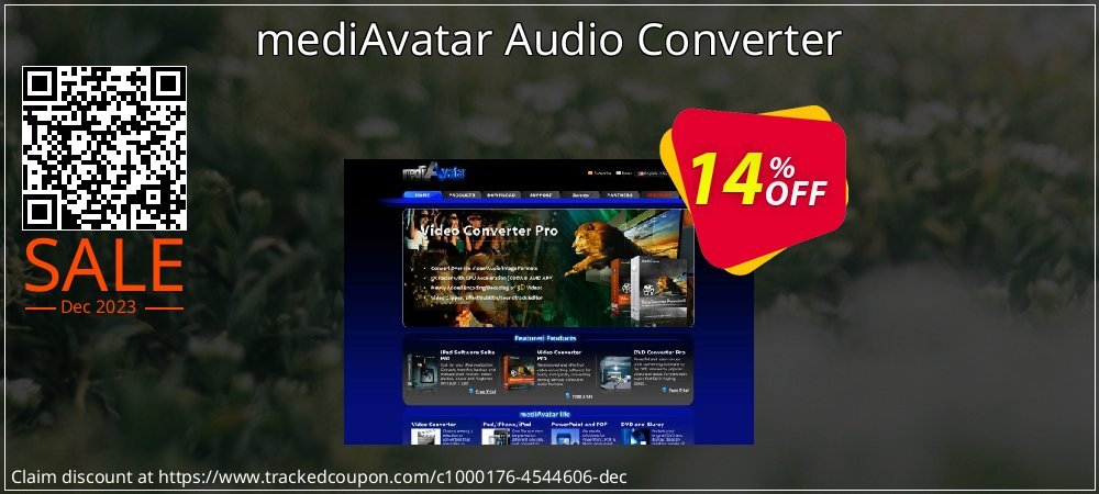 mediAvatar Audio Converter coupon on World Party Day deals