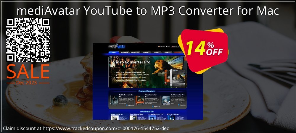 mediAvatar YouTube to MP3 Converter for Mac coupon on Working Day offering discount