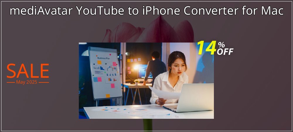 mediAvatar YouTube to iPhone Converter for Mac coupon on National Pizza Party Day offering sales