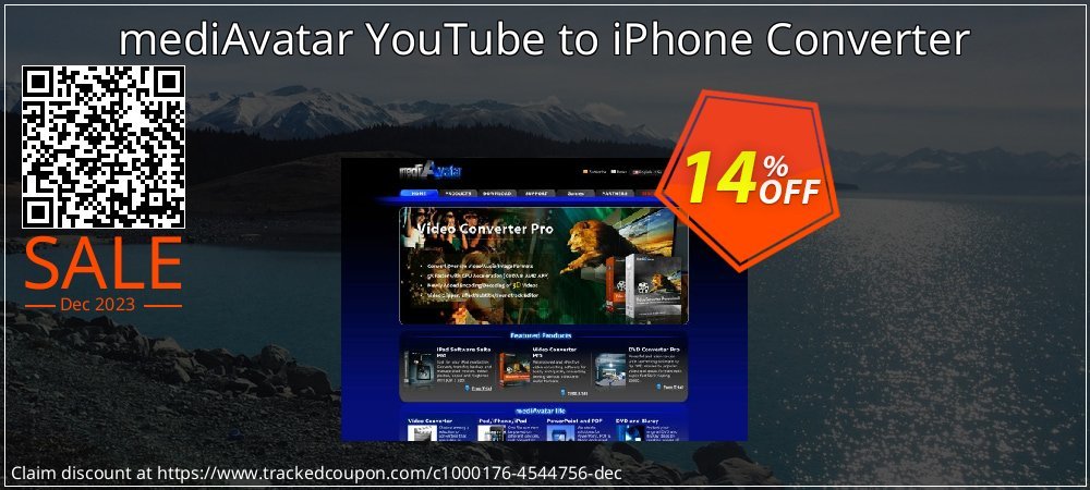 mediAvatar YouTube to iPhone Converter coupon on World Party Day discounts