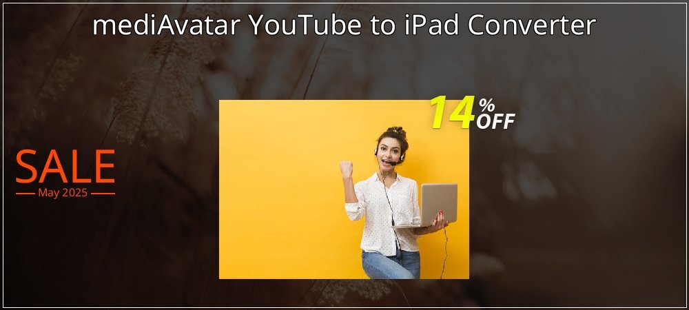 mediAvatar YouTube to iPad Converter coupon on National Memo Day sales