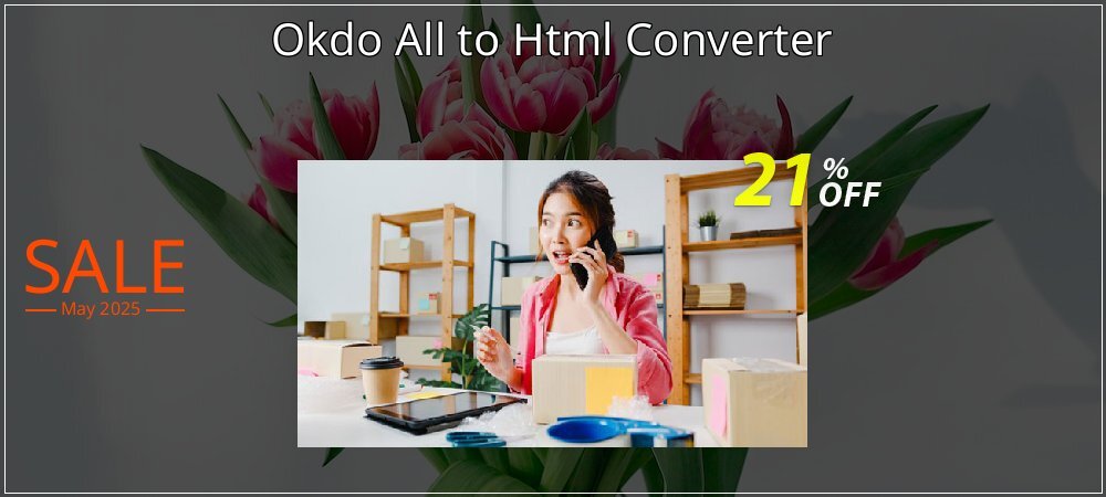 Okdo All to Html Converter coupon on National Memo Day offering discount