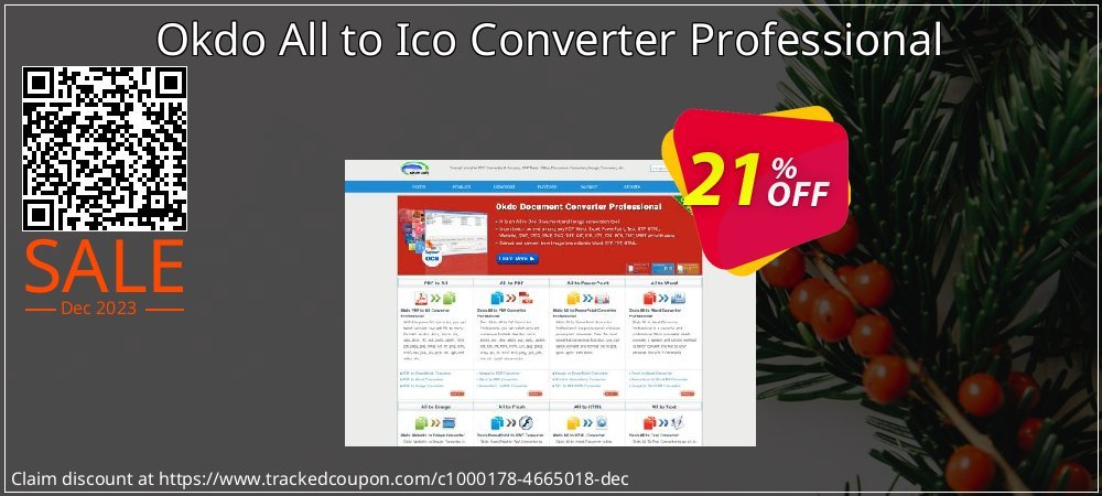 Okdo All to Ico Converter Professional coupon on National Pizza Party Day offering sales