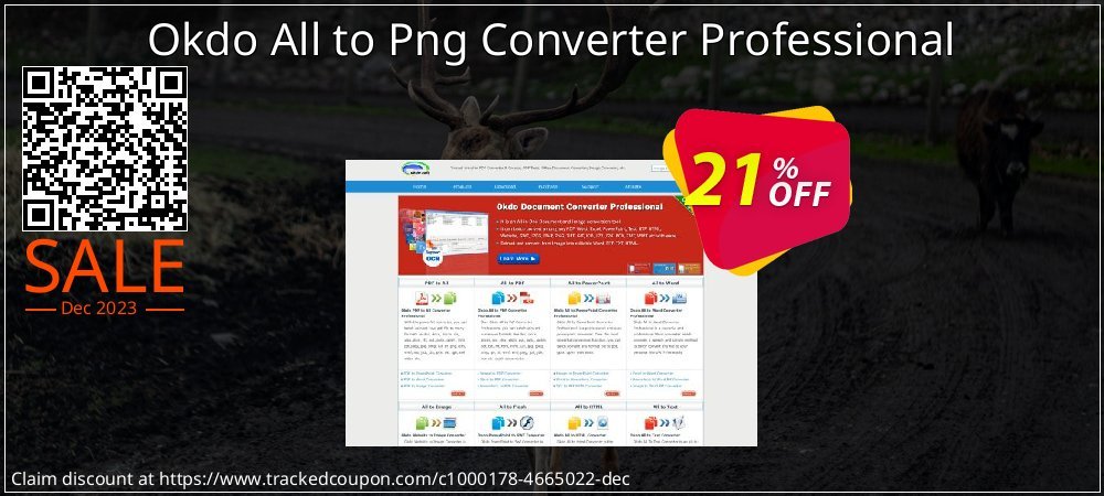 Okdo All to Png Converter Professional coupon on April Fools' Day promotions