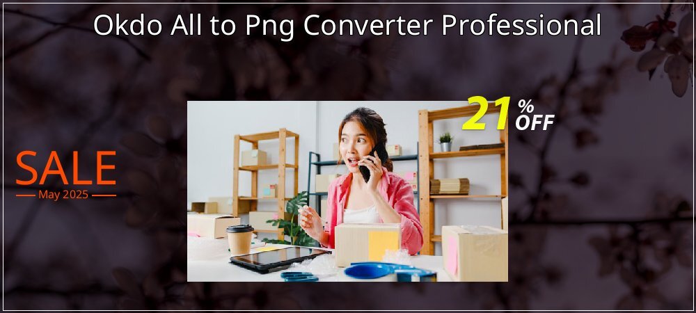 Okdo All to Png Converter Professional coupon on April Fools' Day promotions