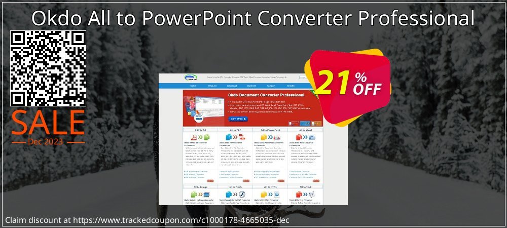 Okdo All to PowerPoint Converter Professional coupon on National Walking Day discount