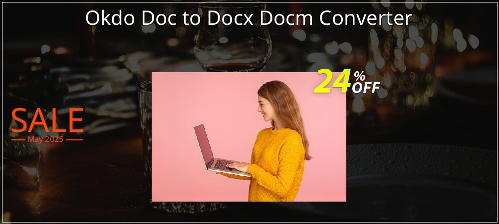 Okdo Doc to Docx Docm Converter coupon on World Party Day super sale