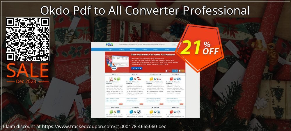Okdo Pdf to All Converter Professional coupon on National Walking Day deals