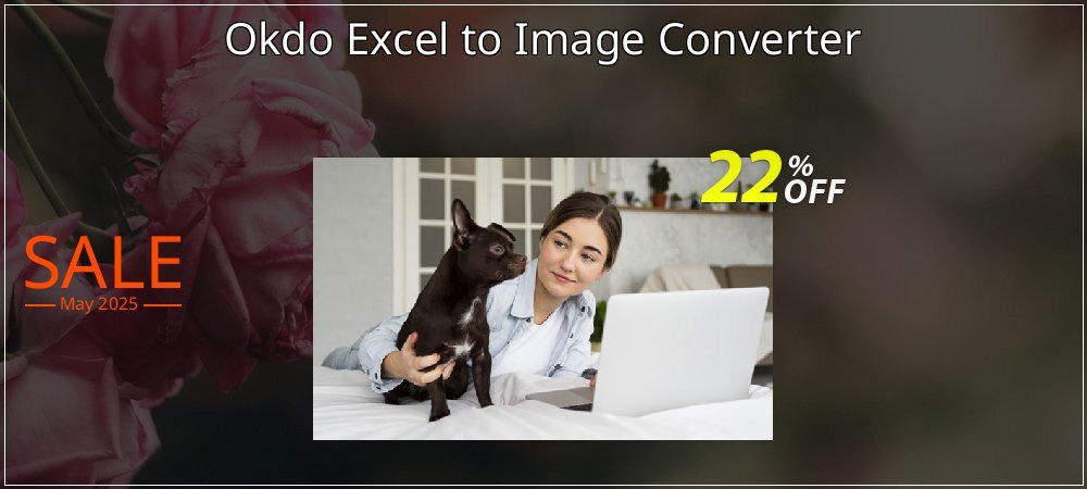 Okdo Excel to Image Converter coupon on National Smile Day discount