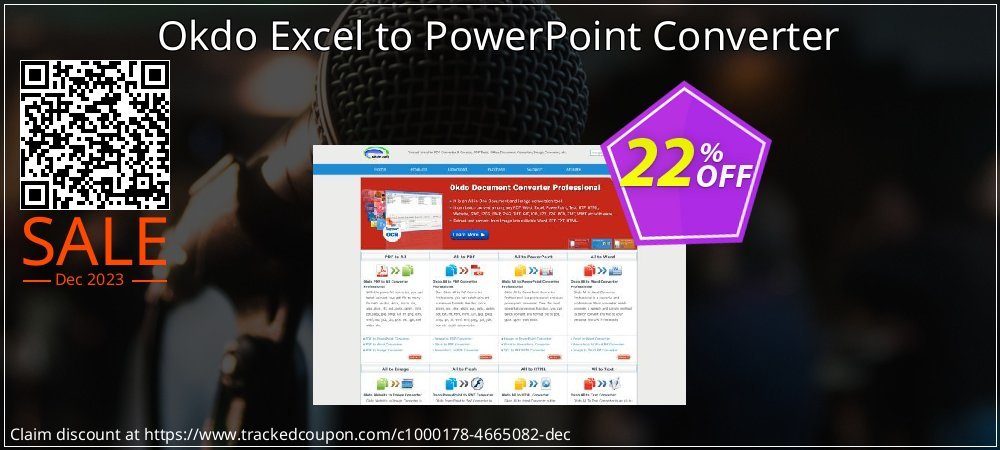 Okdo Excel to PowerPoint Converter coupon on Working Day super sale