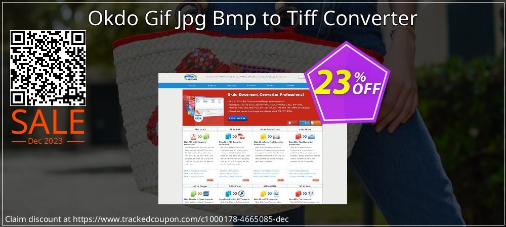 Okdo Gif Jpg Bmp to Tiff Converter coupon on National Walking Day promotions
