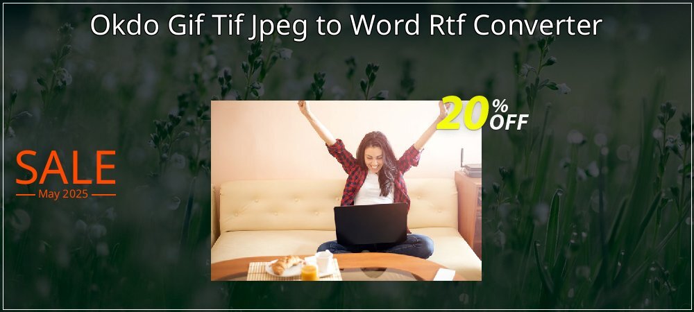 Okdo Gif Tif Jpeg to Word Rtf Converter coupon on April Fools' Day deals