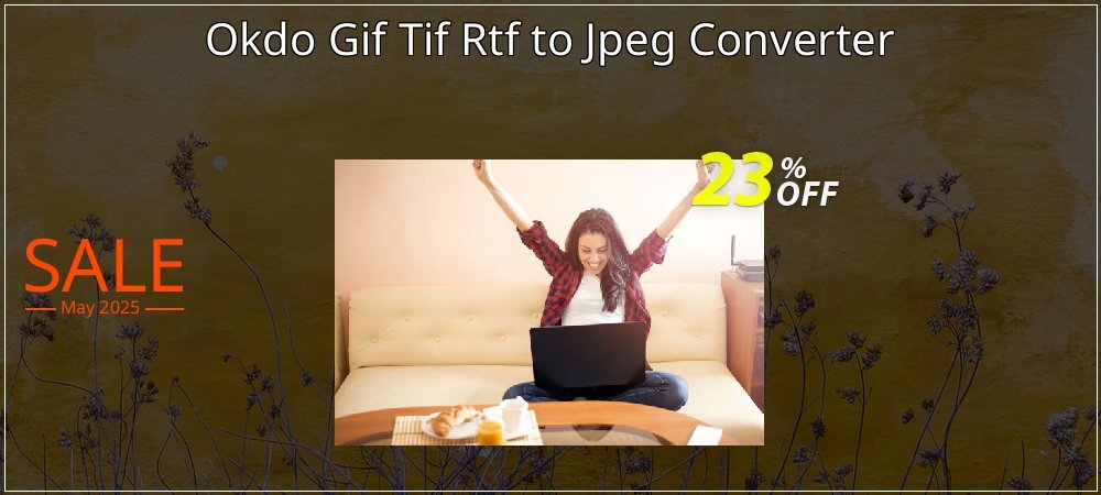 Okdo Gif Tif Rtf to Jpeg Converter coupon on Easter Day offer