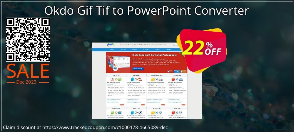 Okdo Gif Tif to PowerPoint Converter coupon on Tell a Lie Day discount