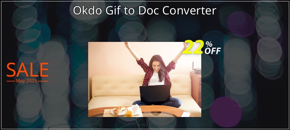 Okdo Gif to Doc Converter coupon on National Walking Day offering discount