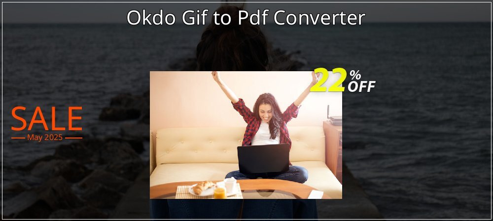 Okdo Gif to Pdf Converter coupon on World Party Day offering sales