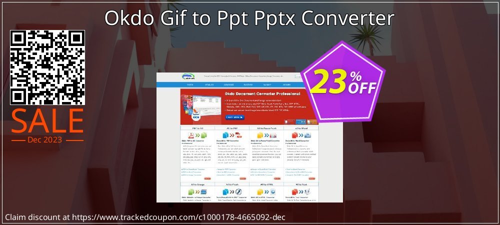 Okdo Gif to Ppt Pptx Converter coupon on Working Day discounts