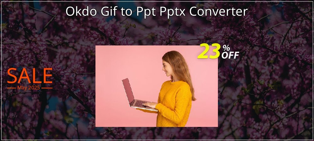 Okdo Gif to Ppt Pptx Converter coupon on April Fools' Day super sale