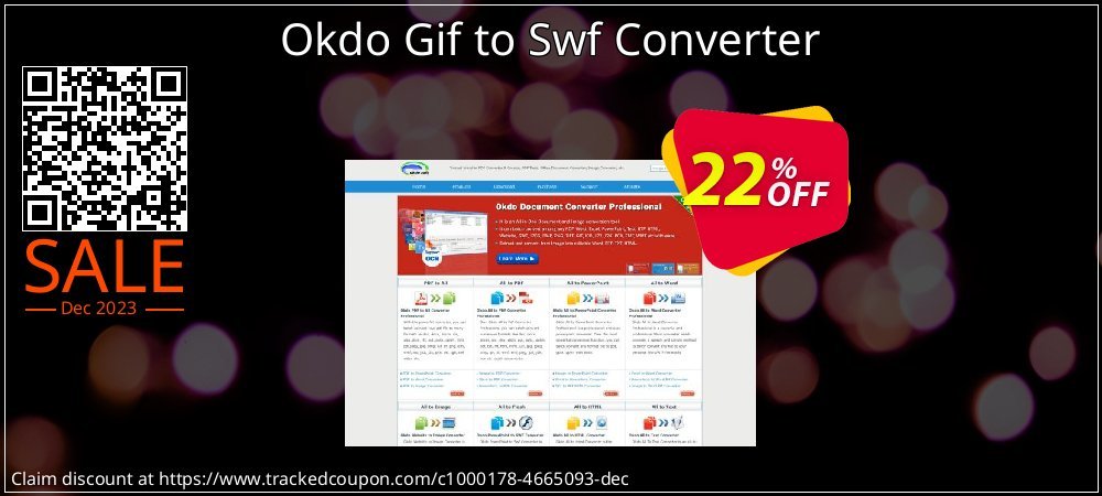 Okdo Gif to Swf Converter coupon on Constitution Memorial Day promotions