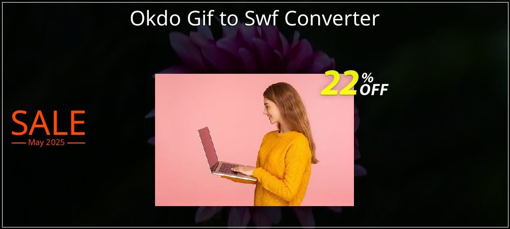 Okdo Gif to Swf Converter coupon on National Pizza Party Day promotions