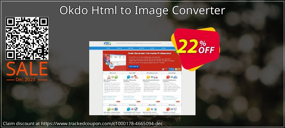 Okdo Html to Image Converter coupon on Tell a Lie Day promotions
