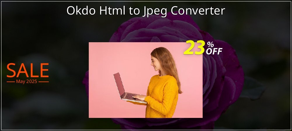 Okdo Html to Jpeg Converter coupon on Mother Day deals