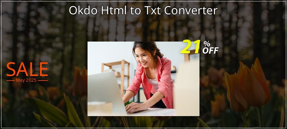 Okdo Html to Txt Converter coupon on World Whisky Day offer