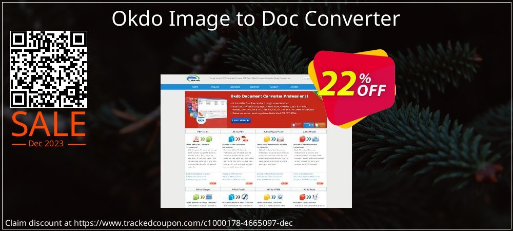 Okdo Image to Doc Converter coupon on April Fools' Day offer