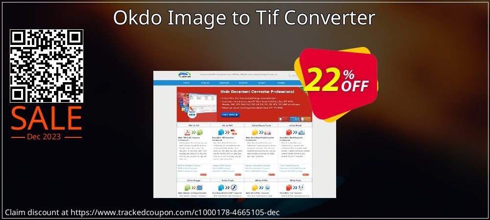 Okdo Image to Tif Converter coupon on National Walking Day deals