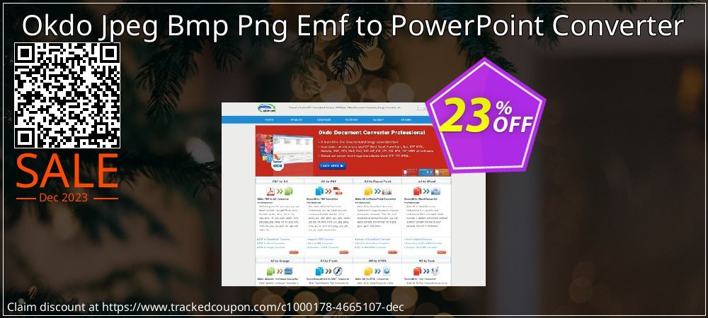 Okdo Jpeg Bmp Png Emf to PowerPoint Converter coupon on April Fools' Day discount