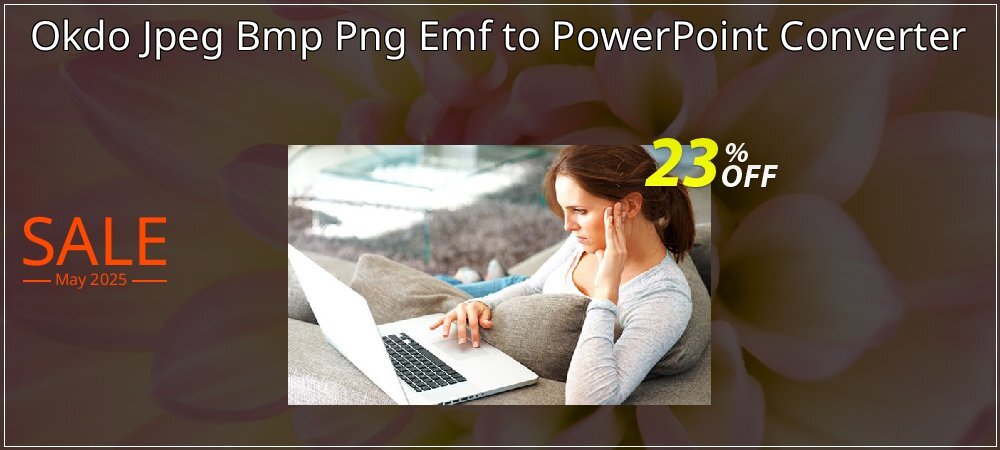 Okdo Jpeg Bmp Png Emf to PowerPoint Converter coupon on April Fools' Day discount