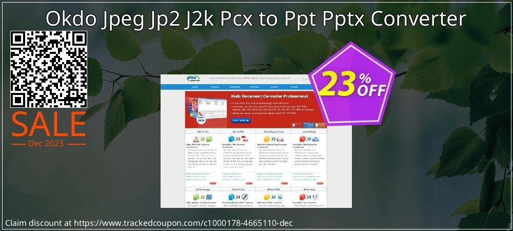Okdo Jpeg Jp2 J2k Pcx to Ppt Pptx Converter coupon on National Walking Day super sale