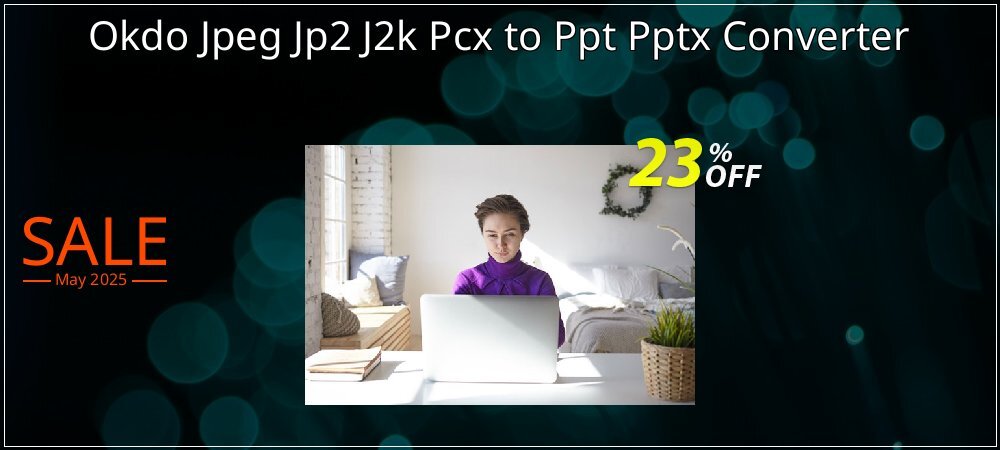 Okdo Jpeg Jp2 J2k Pcx to Ppt Pptx Converter coupon on Mother's Day discounts