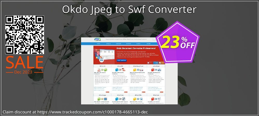 Okdo Jpeg to Swf Converter coupon on Easter Day sales