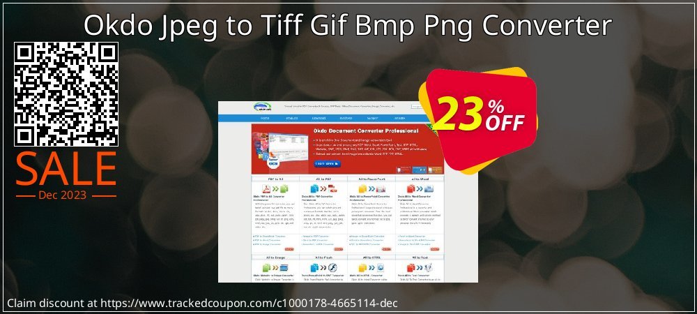 Okdo Jpeg to Tiff Gif Bmp Png Converter coupon on Tell a Lie Day deals