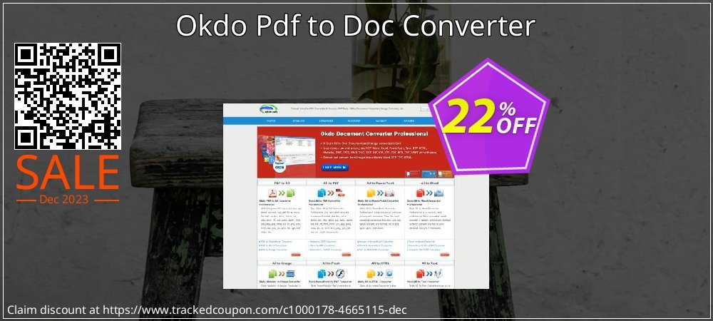 Okdo Pdf to Doc Converter coupon on National Walking Day offer