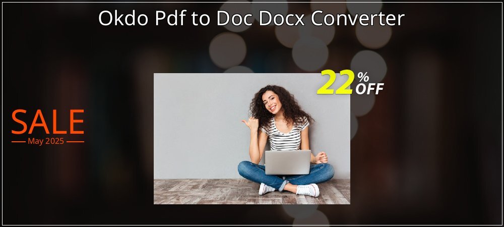 Okdo Pdf to Doc Docx Converter coupon on World Whisky Day offering discount