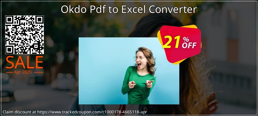 Okdo Pdf to Excel Converter coupon on National Pizza Party Day super sale