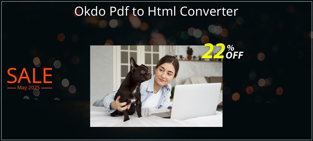 Okdo Pdf to Html Converter coupon on Mother's Day promotions