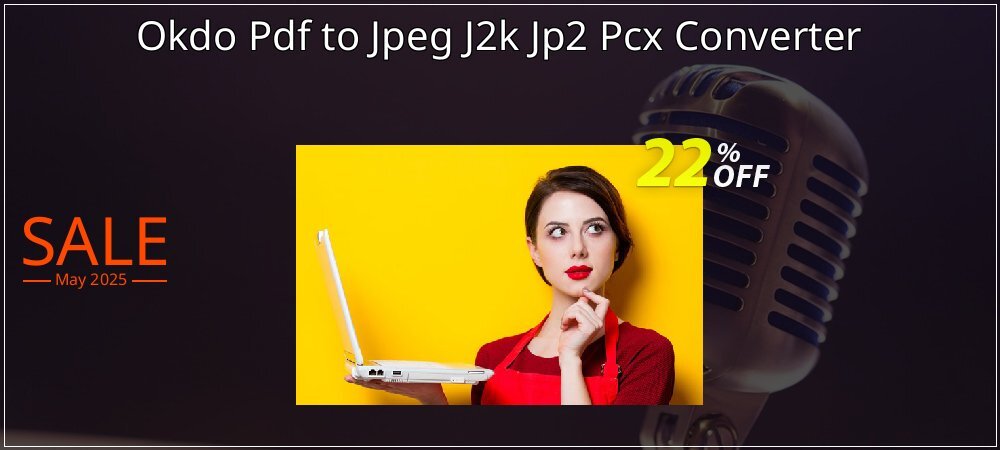 Okdo Pdf to Jpeg J2k Jp2 Pcx Converter coupon on National Pizza Party Day offer