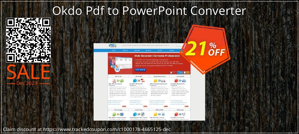 Okdo Pdf to PowerPoint Converter coupon on National Walking Day discount