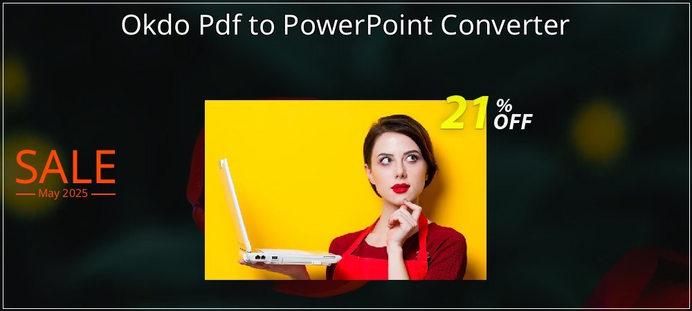 Okdo Pdf to PowerPoint Converter coupon on Mother's Day offering discount