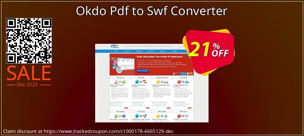 Okdo Pdf to Swf Converter coupon on World Password Day promotions