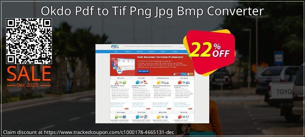 Get 20% OFF Okdo Pdf to Tif Png Jpg Bmp Converter promo