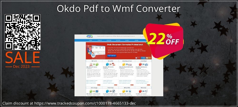 Okdo Pdf to Wmf Converter coupon on Easter Day offer