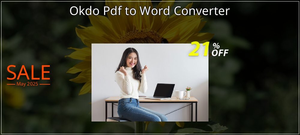 Okdo Pdf to Word Converter coupon on World Password Day offering discount